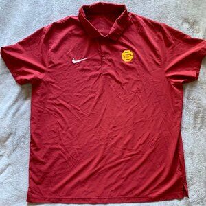 Nike Dri-Fit USC Trojans Embroidered Coaches Polo. XXL.